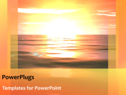PowerPoint Template - Beautiful sky Background